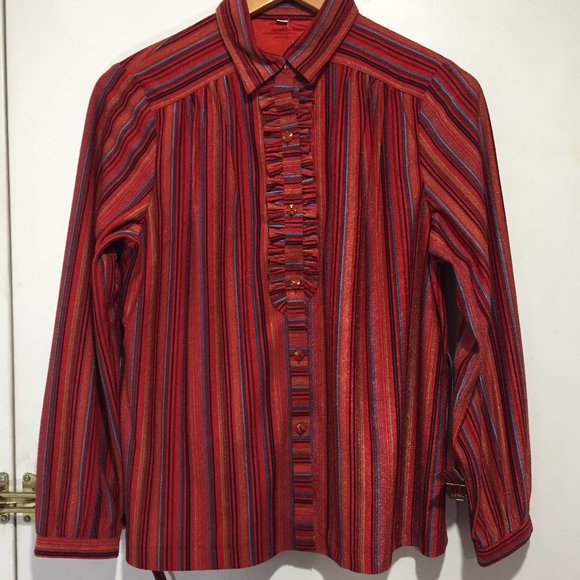 VINTAGE MIDI BELTED SKIRT SETS SIZE 40 - Picture 3 of 6